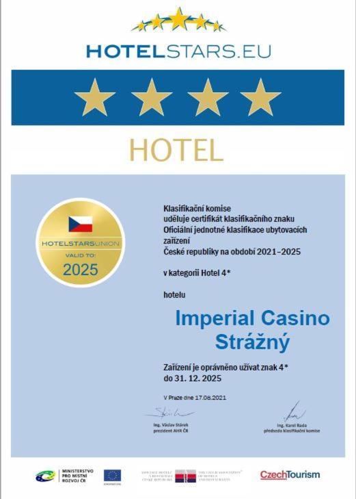 Imperial Casino Strazny Hotel Eksteriør billede